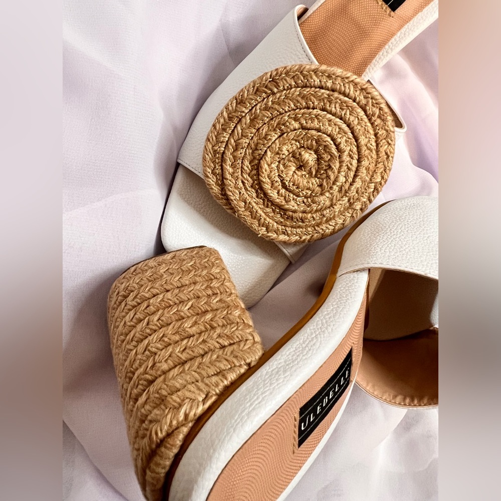 Glam slide sandals